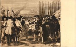 CPA Rendicion De Breda Velazquez Museo Del Prado Madrid militaria