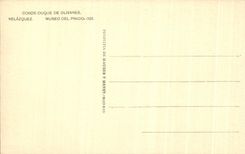 CPA Cop Duque De Olivares Velazquez Museo Del Prado Madrid