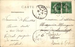 CPA Camp De Cercottes the Lake Nogueira