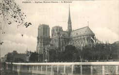 Iglesia de CPA Paris Notre Dame el Apse