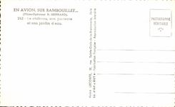 CPA In the Plane On Rambouillet the Castle its water floor and its garden