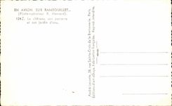 CPA In the Plane On Rambouillet the castle san floor and its water garden