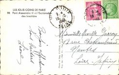 CPA Paris Bridge Alexandre III And the Esplanade of Invalides