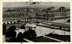 CPA Paris the Palate Of Louvre the Carousel