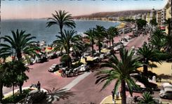 CPA Le Cote d'Azur Nice Vue Generale De La Promenade Des Anglais