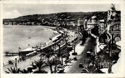 Niza de CPA vista del hotel de Ruhl