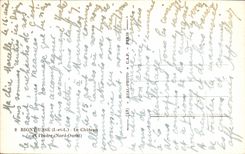 CPA Rigny Usse Le Chateau Et l'Indre