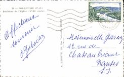 CPSM Interior Collioure of I' Eglise