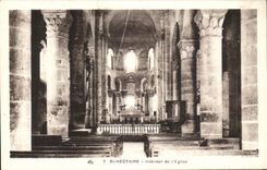 CPA St Interior Nectary of I' Eglise