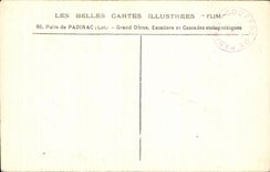 CPA Puits de Padirac Grand Dome Escaliers et Cascades stalagmitiques