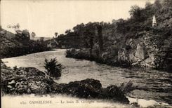 CPA Gargilesse the Bath of Georges Sand