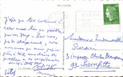 CPA Souvenir Of the Home on Sea