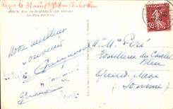 CPA Surroundings Of Hohneck the Bridge of the Fairies