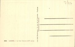 CPA Cahors the Valentre Bridge