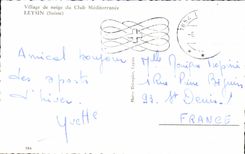 CPA Village de neige du Club Mediterranee Leysin Suisse Club Med 