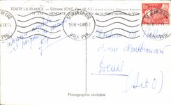 CPA Hendaye the peak of Haya dominates the city