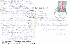 CPSM Bridge of Balme Close to the tunnel of the tooth of the cat