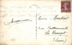 CPA Chamonix Mont Blanc Sea of Ice