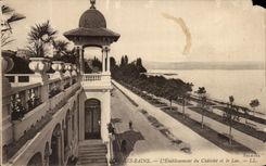 CPA Aix les Bains Establishment of Chatelet and the Lake