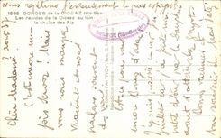 CPA Falls of Diosaz Hte Sav Rapids of Diosaz with far the chain from Fiz