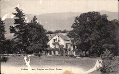 CPA Chater Gingins sur Nyon Suisse