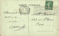 CPA Chateau de Pau Tapisserie de Beauvais Les adieux d'Henri IV a Gabrielle