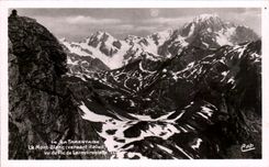 CPA Tarentaise Mont Blanc Vir of the Peak of Lancebranlette