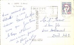 CPA Dieppe la fuente