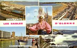 CPSM Sands of olonne Folklore