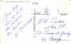 CPSM Sands of olonne Folklore