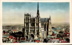 CPSM Amiens View Cathedral