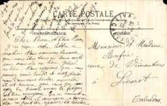 CPA Lourdes Entrance of the Esplanade