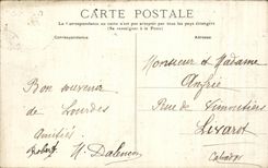 CPA Lourdes the Breton Martyrdom