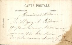 CPA Azay la cortina el castillo nacional