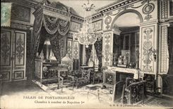 CPA Palais De Fontainebleau Chambre has Coucher of Napoleon 1st