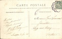 CPA Palais De Fontainebleau Chambre has Coucher of Napoleon 1st