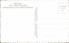 CPSM Bretana Vent De South-wester un penacho hermoso en la dimension de Bretana