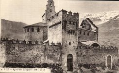 CPA Luz Church of Templiers