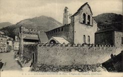 CPA Luz Saint saver Of the Church of Templiers