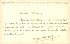 CPA Gavarnie Overall picture At the bottom the Circus and the Large Cascade