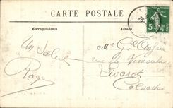 Alrededores de CPA de las cascadas del acantilado de Laizon al montaje alegre