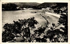 CPA the Lake Chambon the Beach Cabins