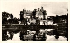 CPA Pierrefonds Le lac et le chateau