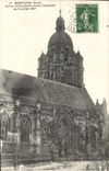 CPA Mortagne Notre Dame Church Before the Fire of of July 2nd 1887