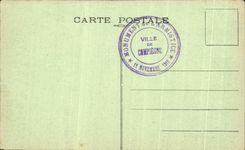 CPA Drill of Compiegne Clearing Of the Armistice the crossroads and the Monument of the Morning