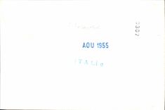 PHOTOGRAPH Italy Florence 1955