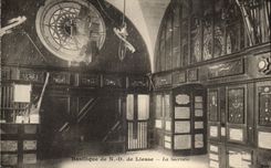 CPA Basilica of NF Liesse the Sacristy