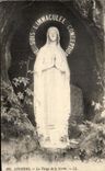 CPA Lourdes the Virgin Of the Cave