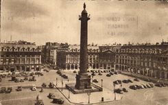 CPA Paris And Its Wonders Place Vendome and column of the Large army