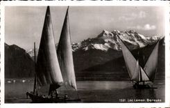 CPA Lac Leman Barques Bateaux Suisse